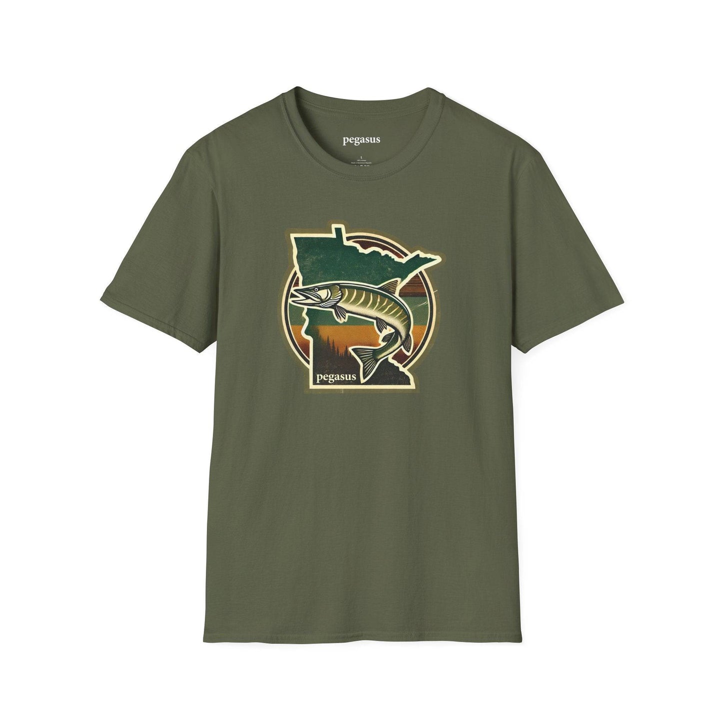 Pegasus Minnesota Muskie T-Shirt - Pegasus Outdoors