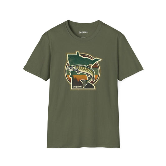Pegasus Minnesota Muskie T-Shirt - Pegasus Outdoors
