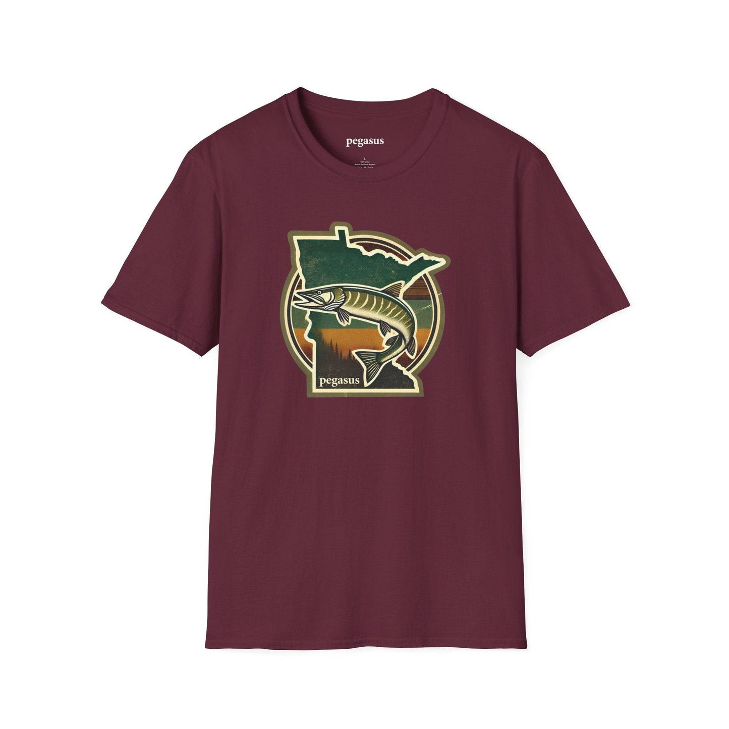 Pegasus Minnesota Muskie T-Shirt - Pegasus Outdoors