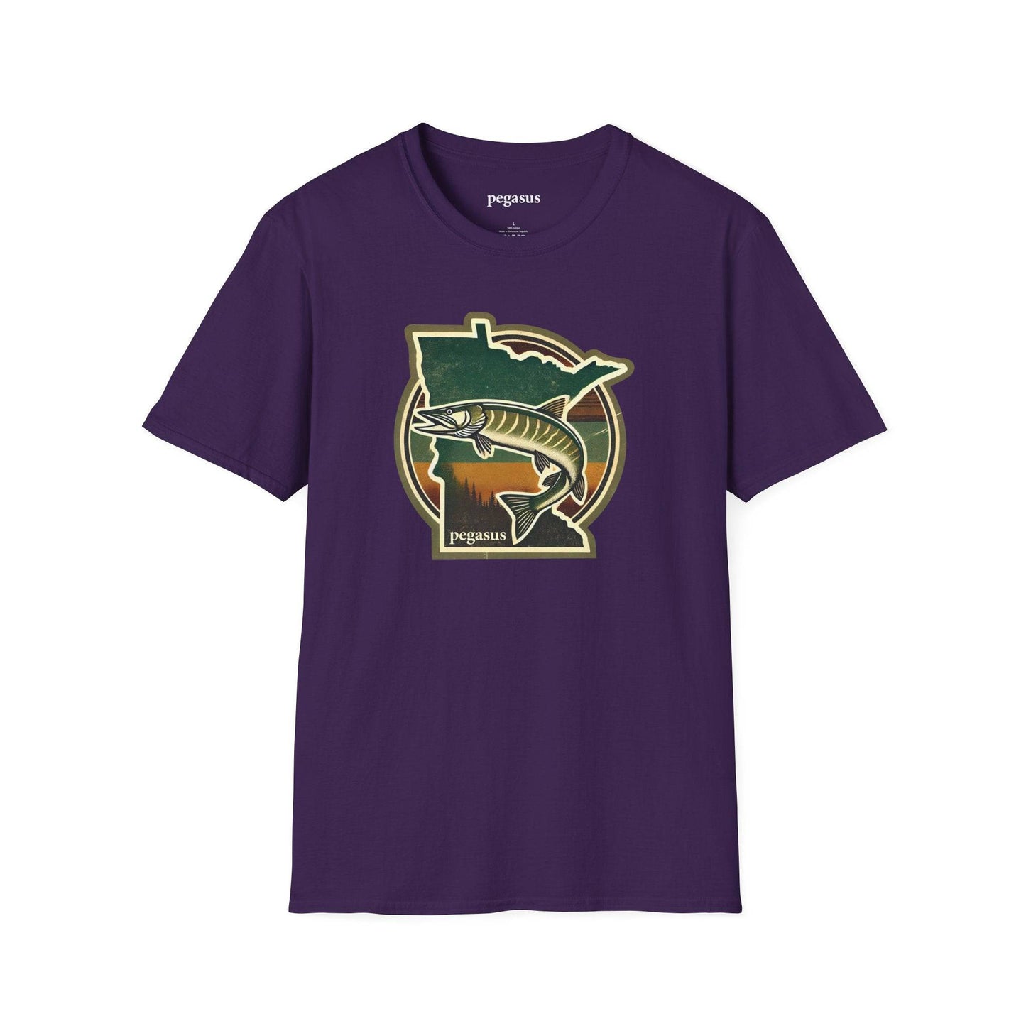 Pegasus Minnesota Muskie T-Shirt - Pegasus Outdoors