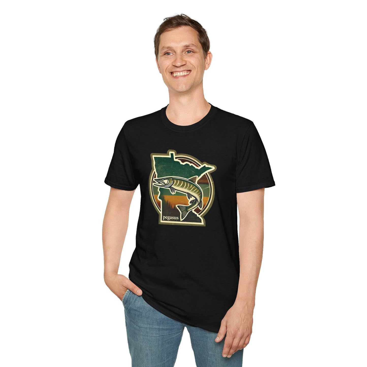 Pegasus Minnesota Muskie T-Shirt - Pegasus Outdoors