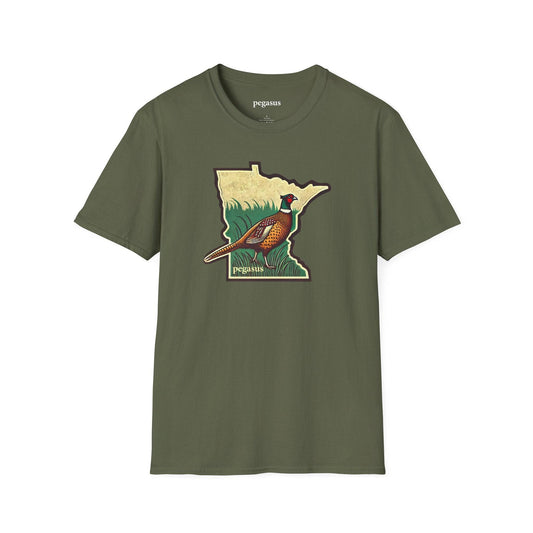 Pegasus Minnesota Pheasant T-Shirt - Pegasus Outdoors
