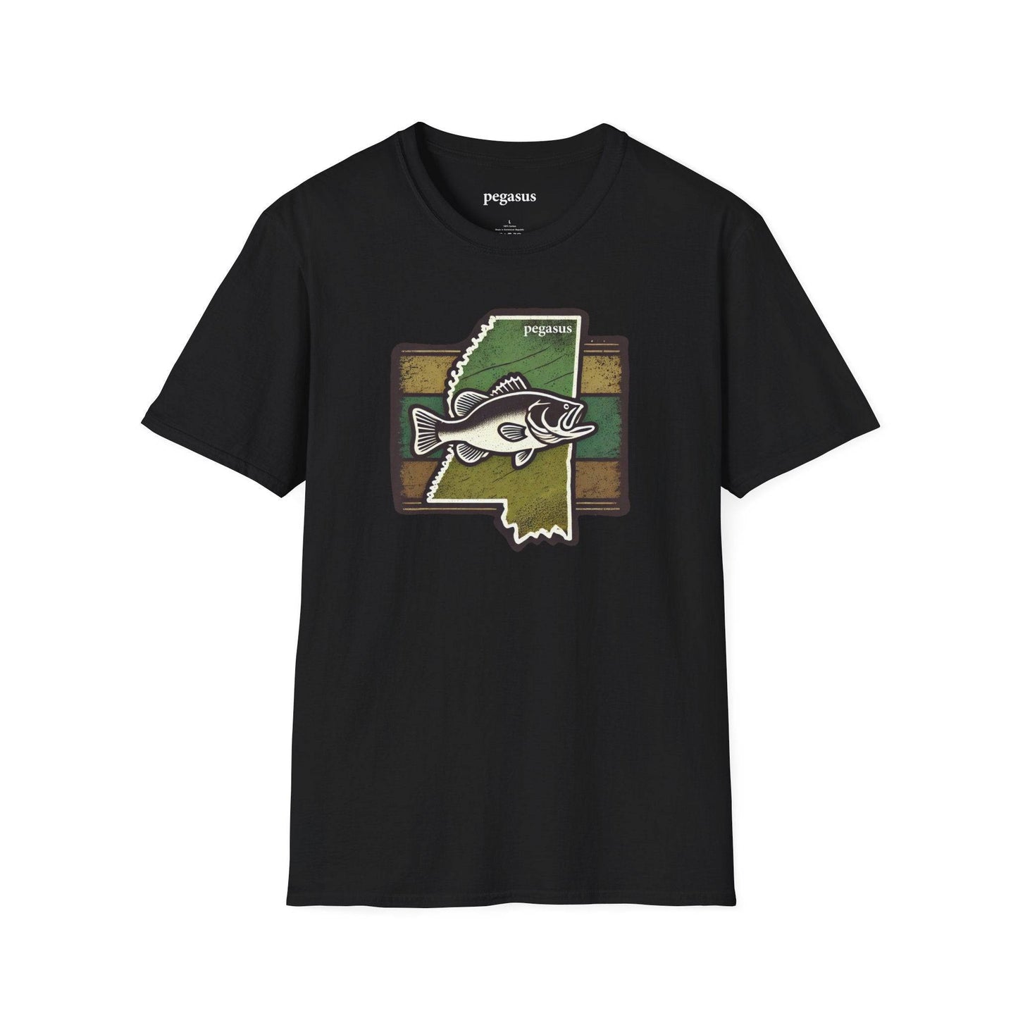 Pegasus Mississippi Largemouth Bass T-Shirt - Pegasus Outdoors