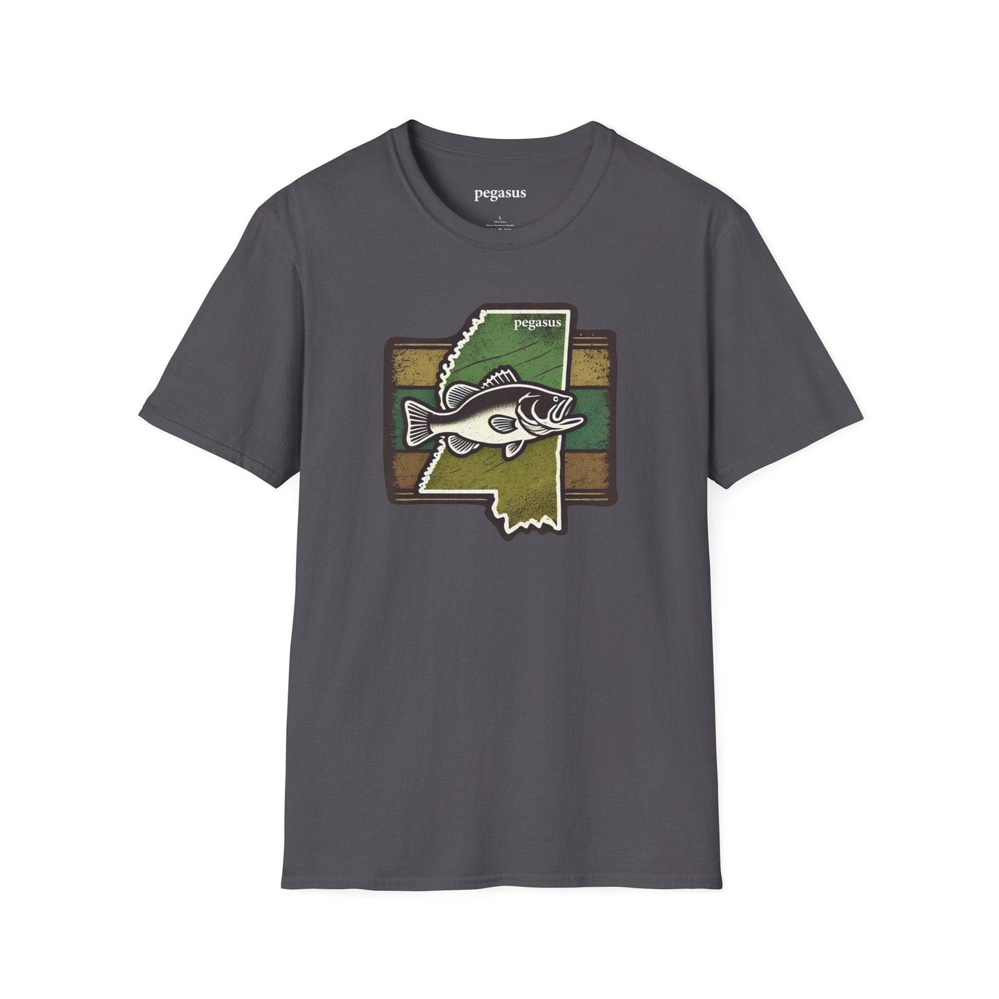 Pegasus Mississippi Largemouth Bass T-Shirt - Pegasus Outdoors