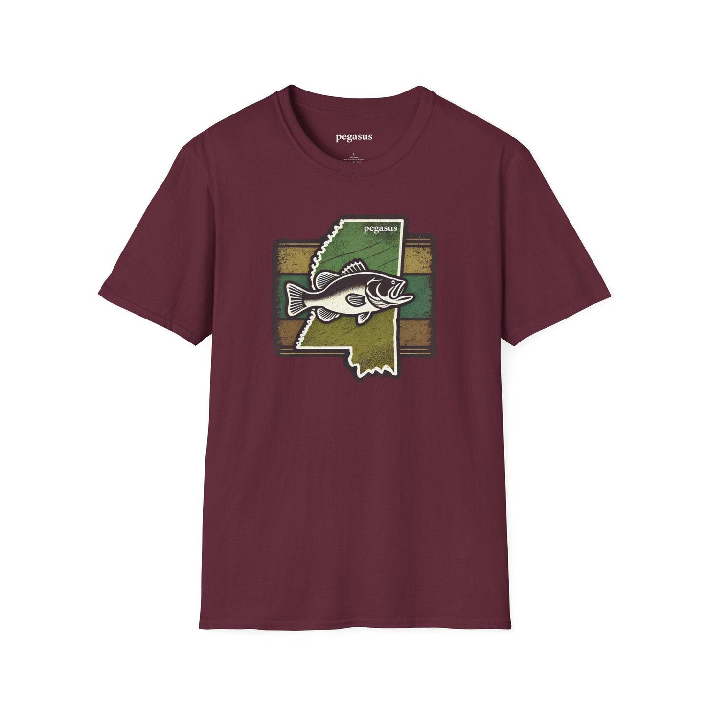 Pegasus Mississippi Largemouth Bass T-Shirt - Pegasus Outdoors