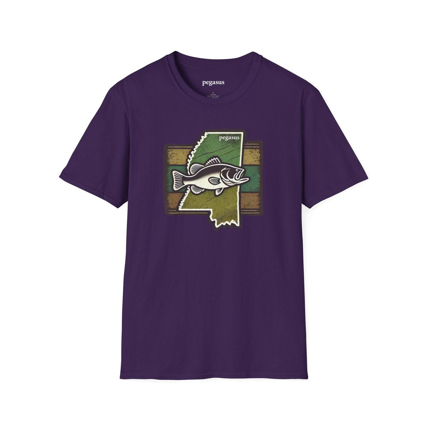 Pegasus Mississippi Largemouth Bass T-Shirt - Pegasus Outdoors