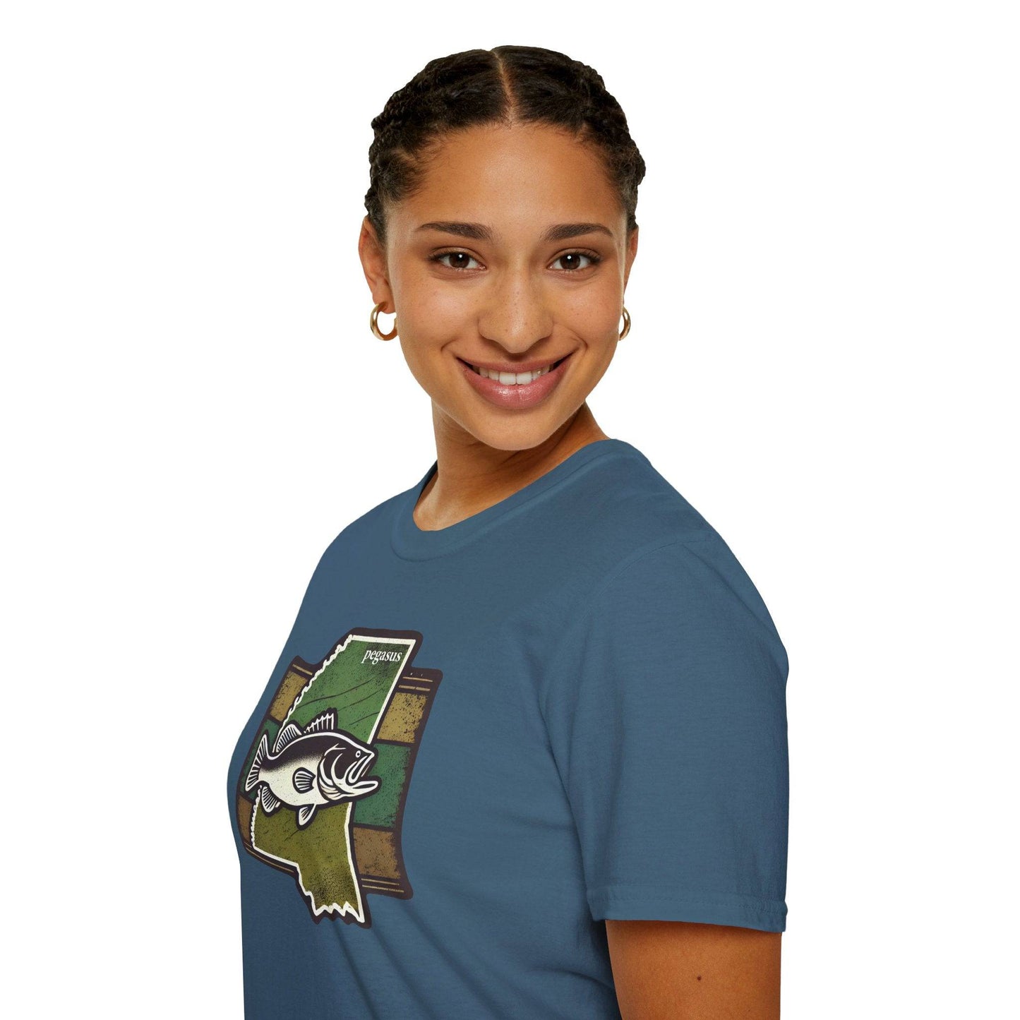 Pegasus Mississippi Largemouth Bass T-Shirt - Pegasus Outdoors