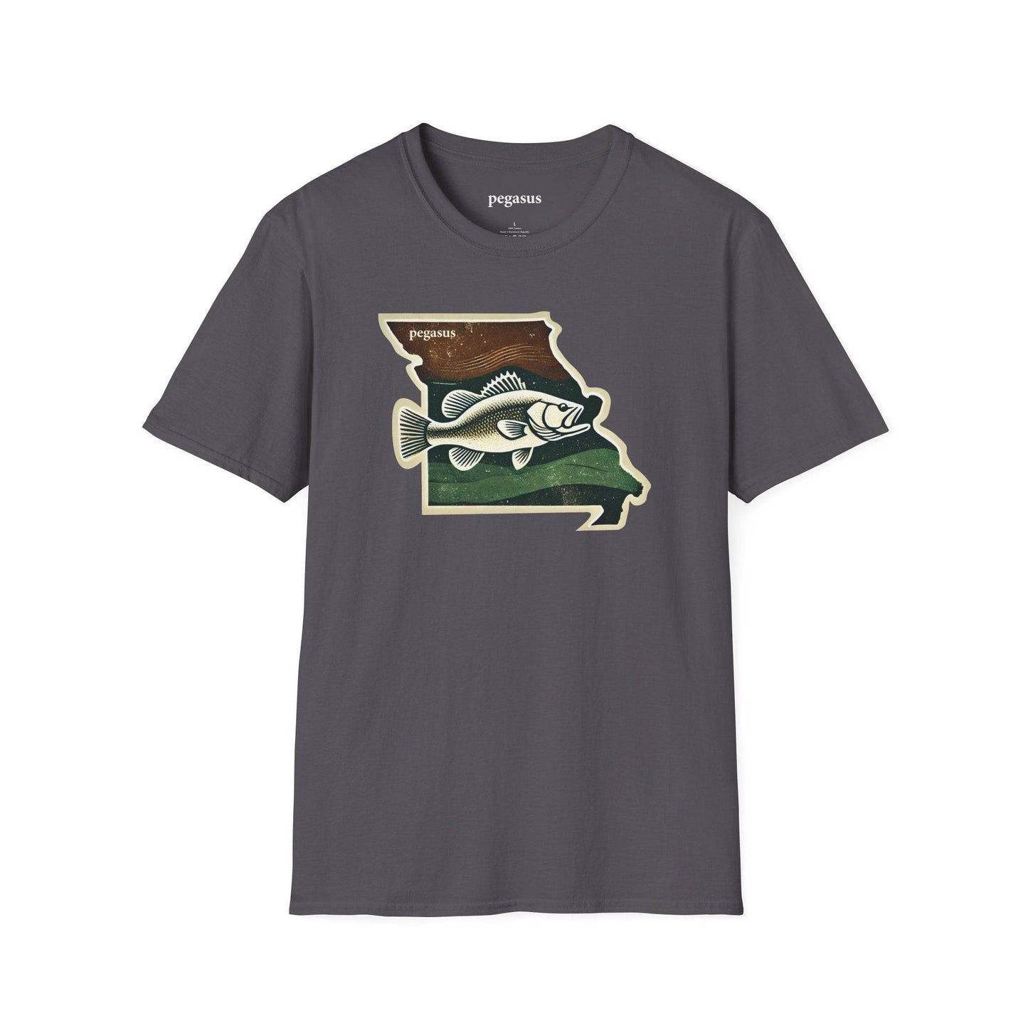 Pegasus Missouri Smallmouth Bass T-Shirt - Pegasus Outdoors