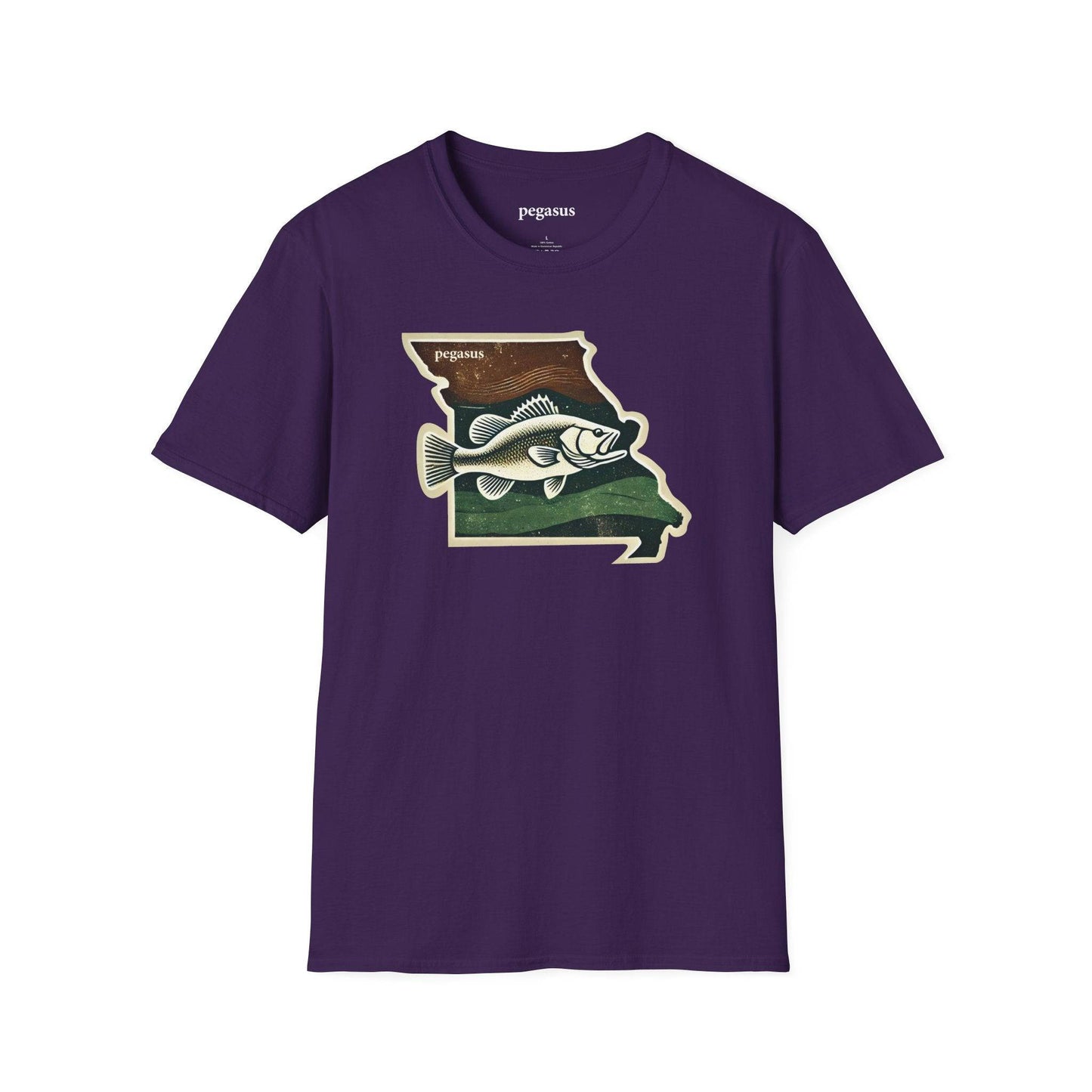 Pegasus Missouri Smallmouth Bass T-Shirt - Pegasus Outdoors