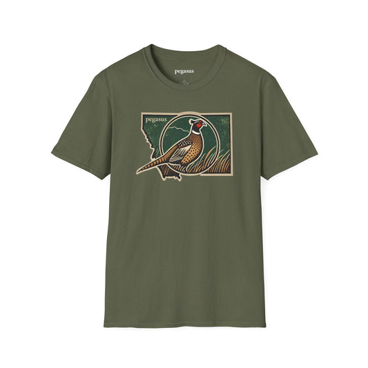 Pegasus Montana Pheasant T-Shirt - Pegasus Outdoors