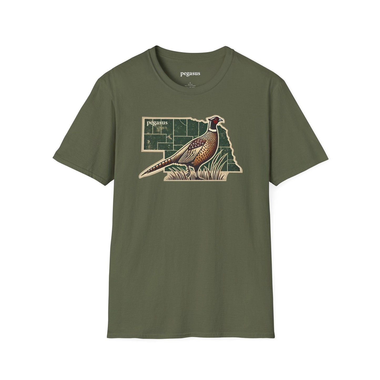 Pegasus Nebraska Pheasant T-Shirt - Pegasus Outdoors