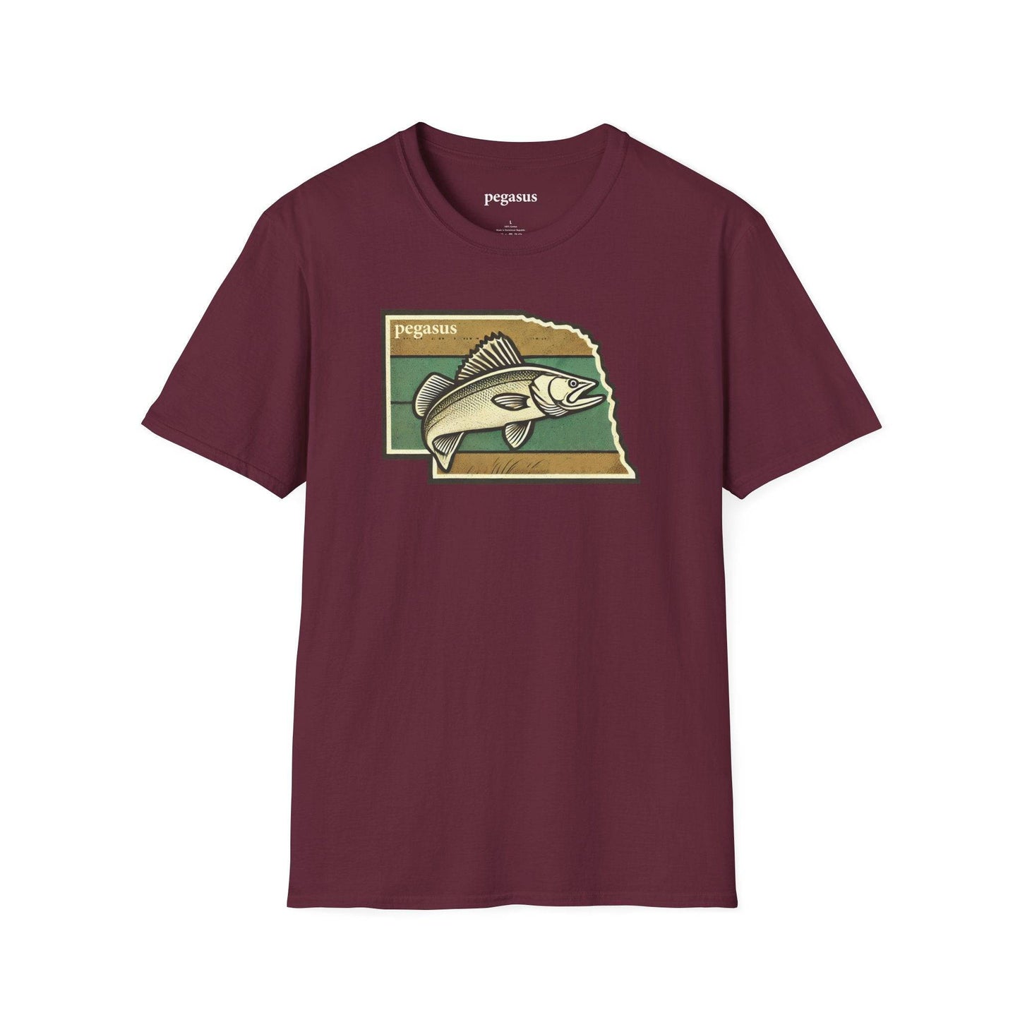 Pegasus Nebraska Walleye T-Shirt - Pegasus Outdoors