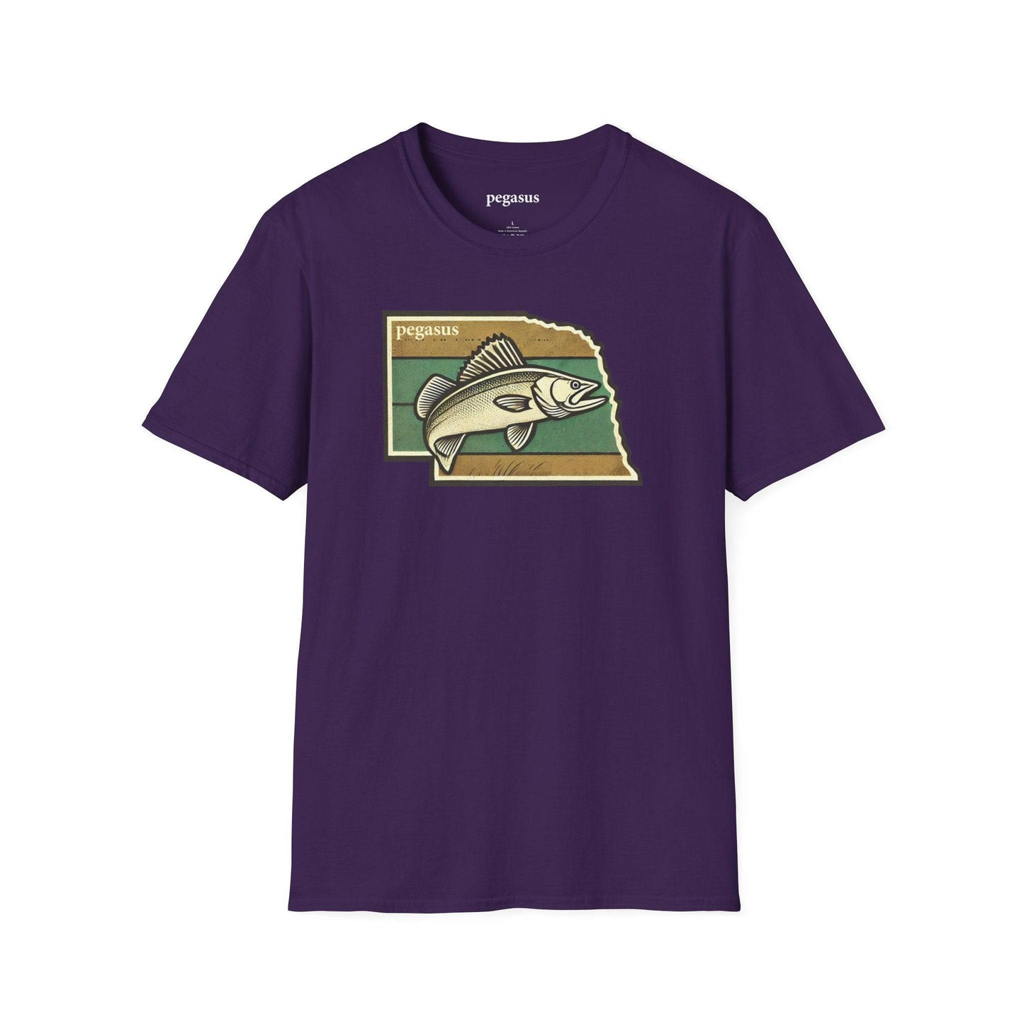 Pegasus Nebraska Walleye T-Shirt - Pegasus Outdoors