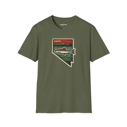 Pegasus Nevada Cutthroat Trout T-Shirt - Pegasus Outdoors