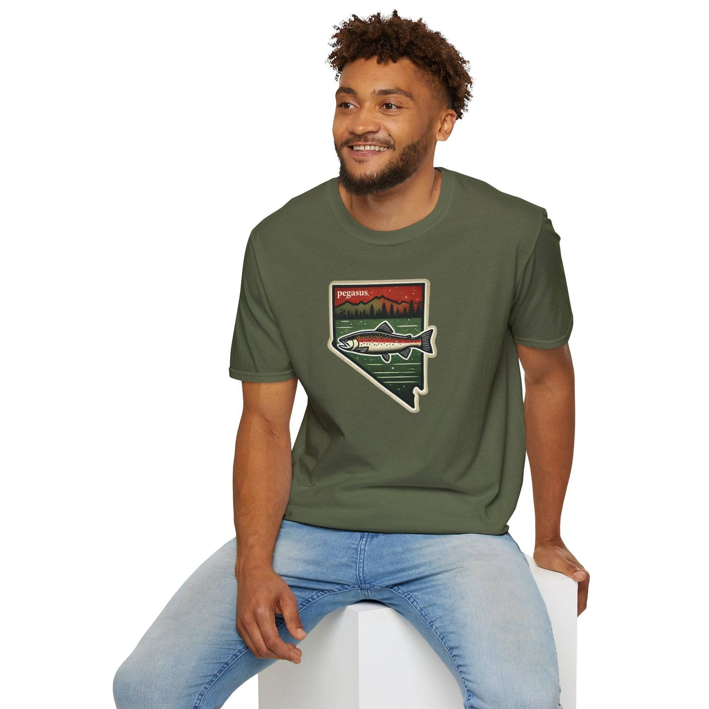 Pegasus Nevada Cutthroat Trout T-Shirt - Pegasus Outdoors
