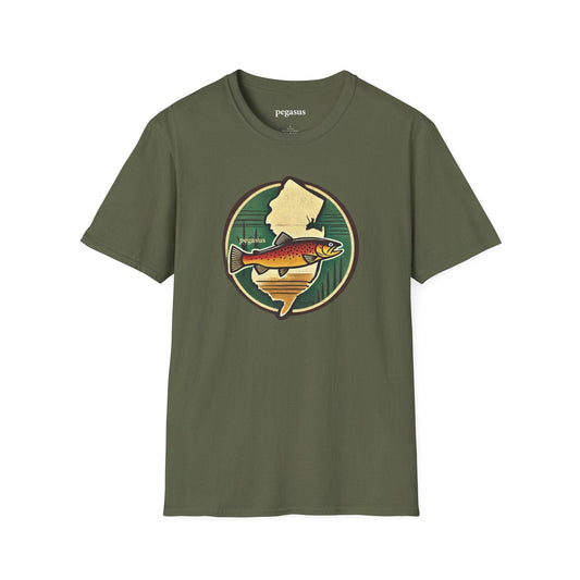 Pegasus New Jersey Brown Trout T-Shirt - Pegasus Outdoors