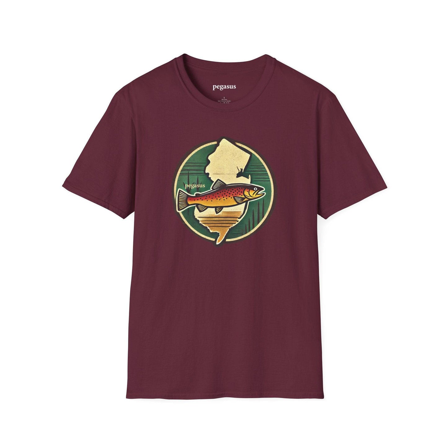Pegasus New Jersey Brown Trout T-Shirt - Pegasus Outdoors