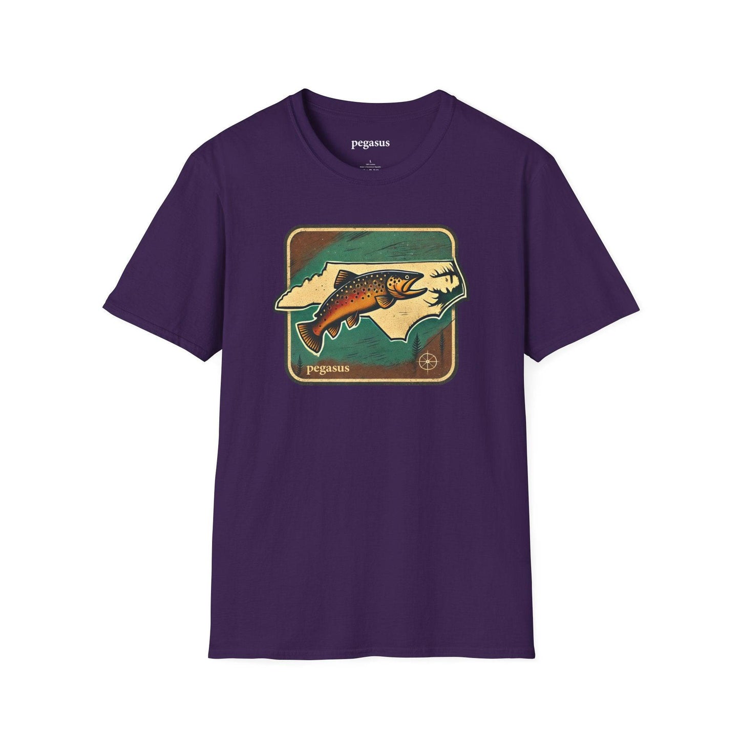 Pegasus North Carolina Brown Trout T-Shirt - Pegasus Outdoors