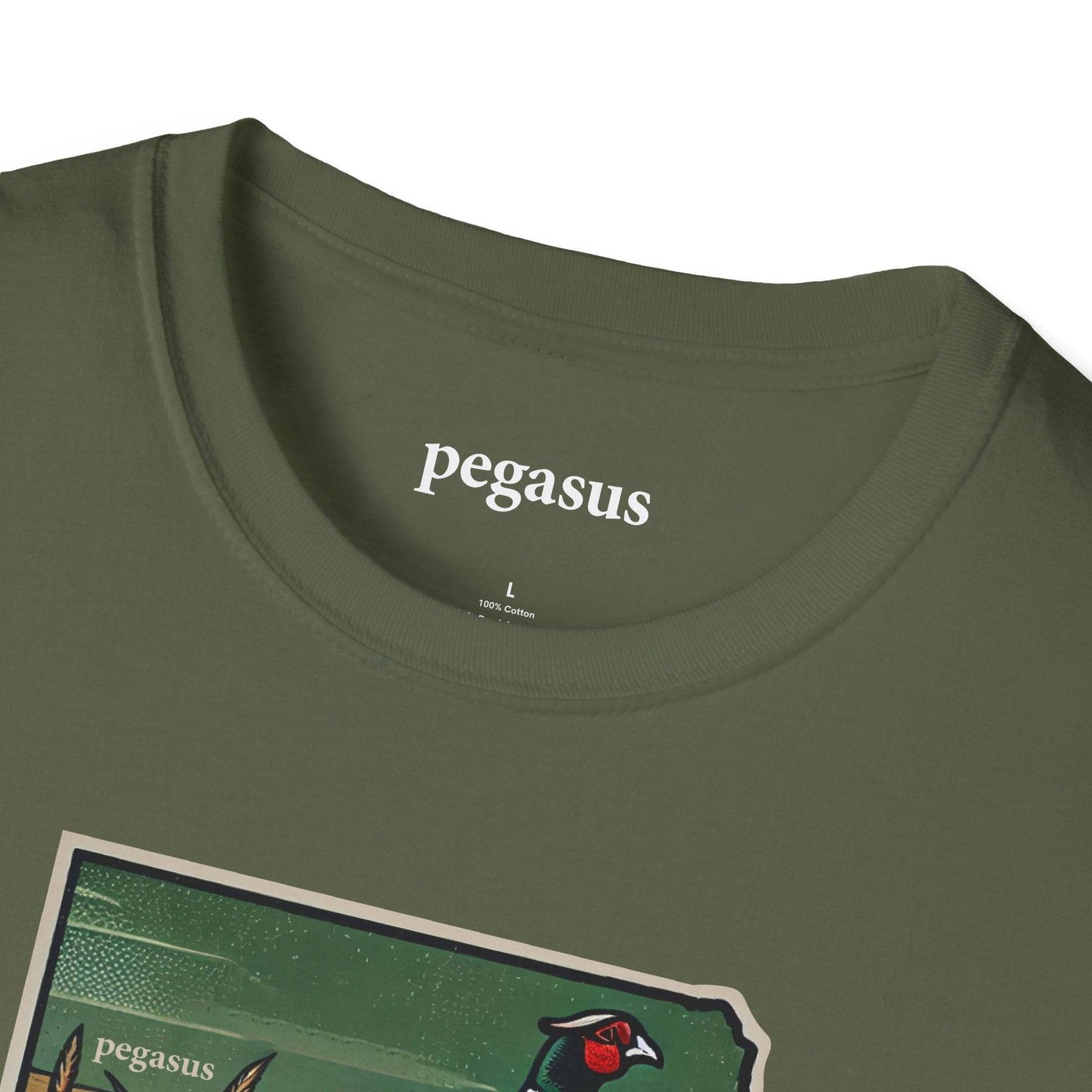 Pegasus North Dakota Pheasant T-Shirt - Pegasus Outdoors
