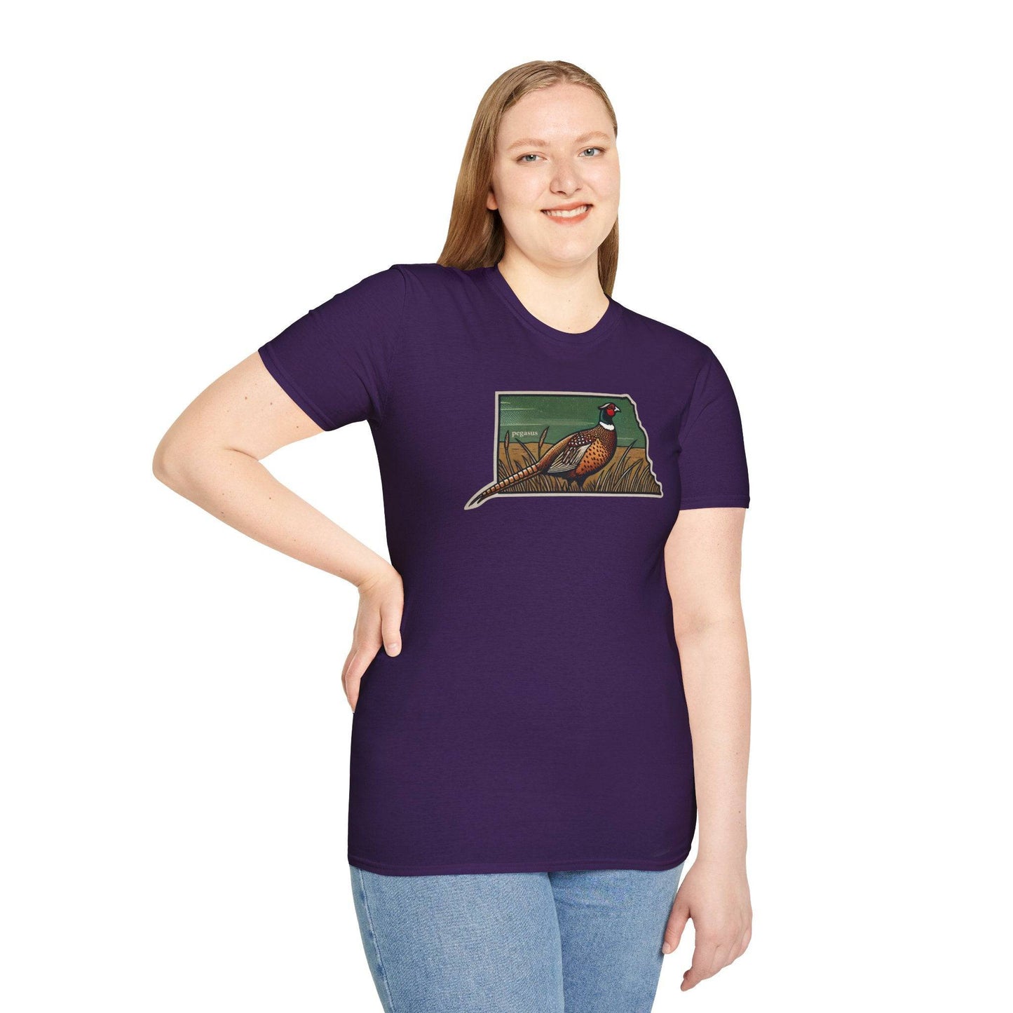 Pegasus North Dakota Pheasant T-Shirt - Pegasus Outdoors