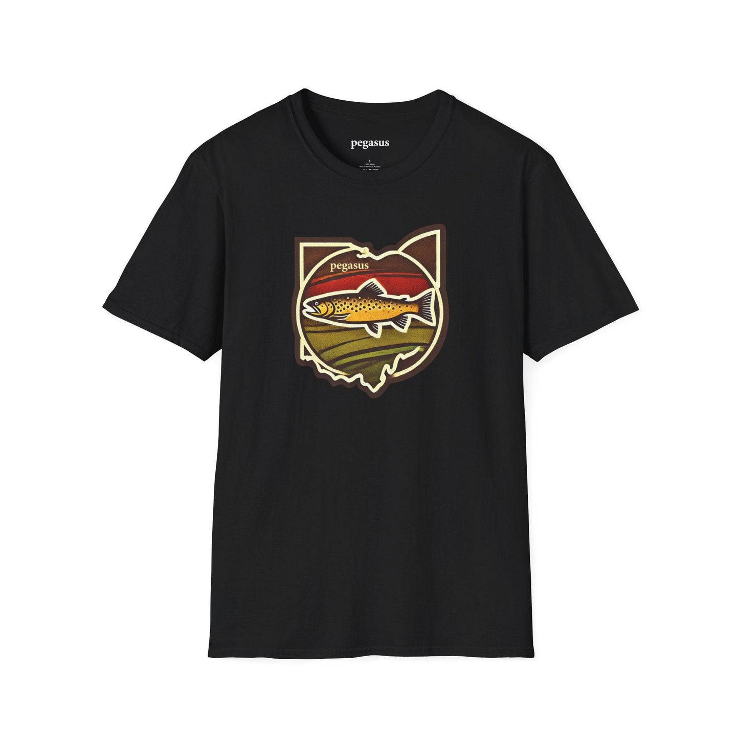 Pegasus Ohio Brown Trout T-Shirt - Pegasus Outdoors