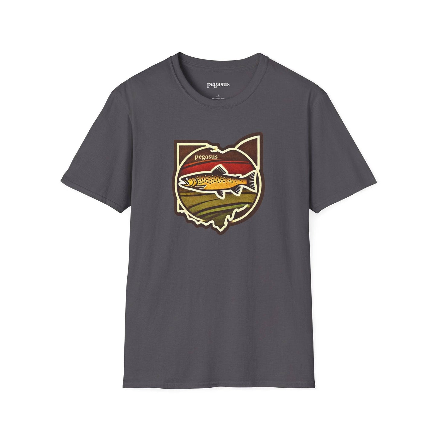 Pegasus Ohio Brown Trout T-Shirt - Pegasus Outdoors