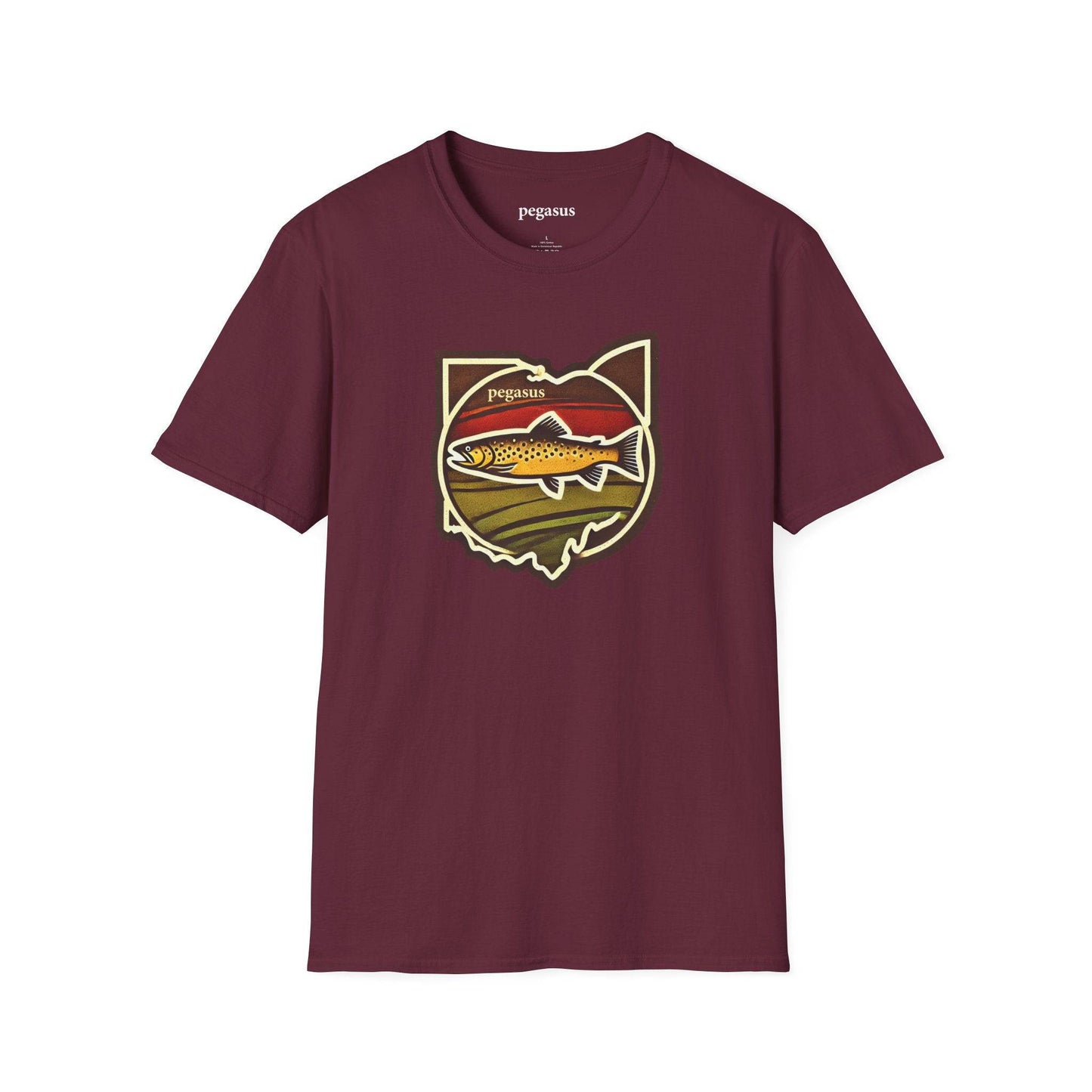Pegasus Ohio Brown Trout T-Shirt - Pegasus Outdoors