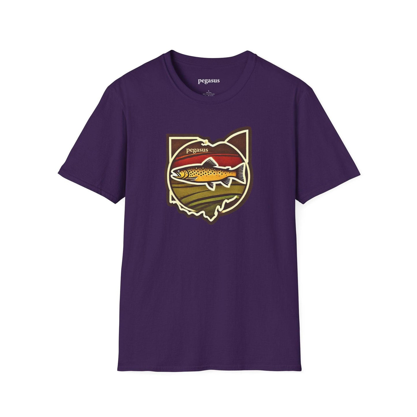 Pegasus Ohio Brown Trout T-Shirt - Pegasus Outdoors