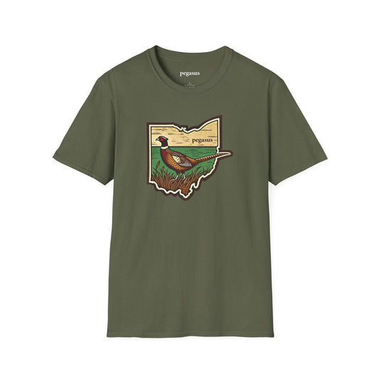 Pegasus Ohio Pheasant T-Shirt - Pegasus Outdoors