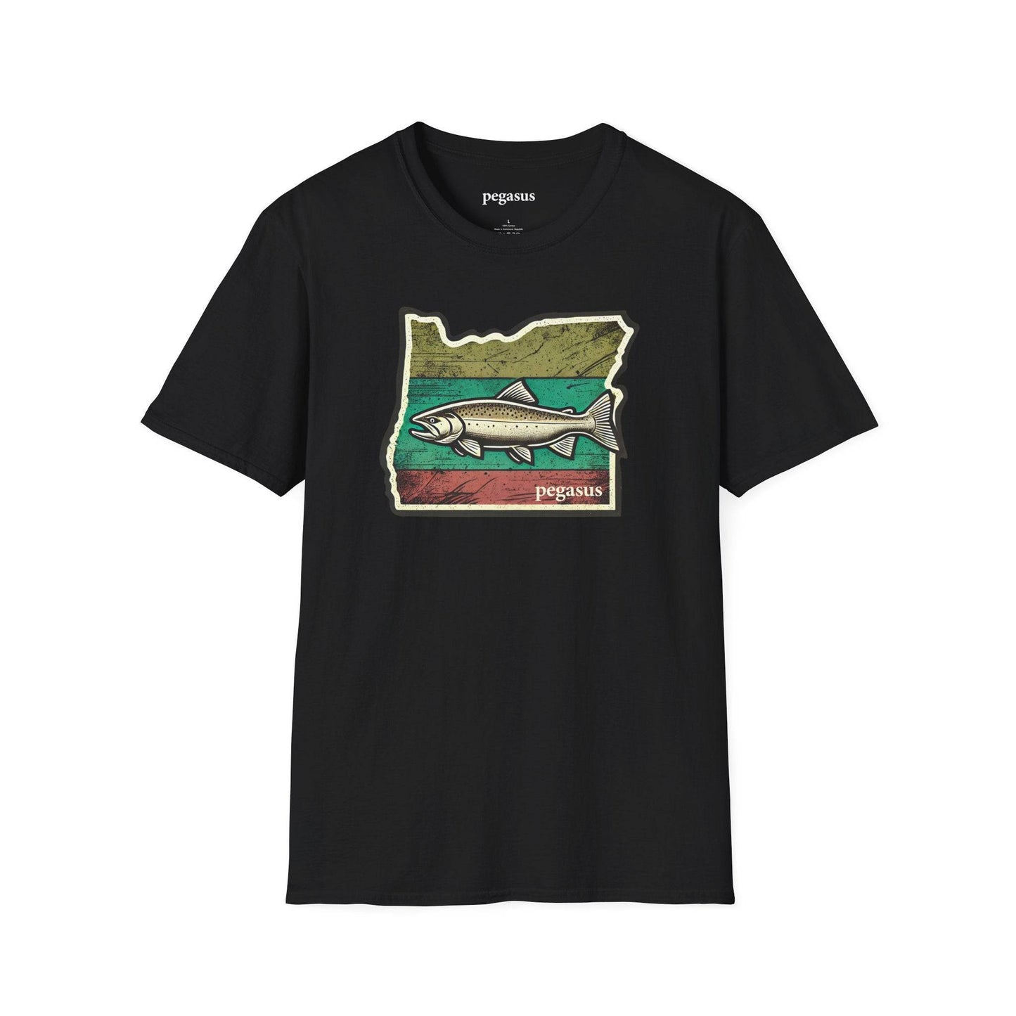 Pegasus Oregon Steelhead Salmon T-Shirt - Pegasus Outdoors