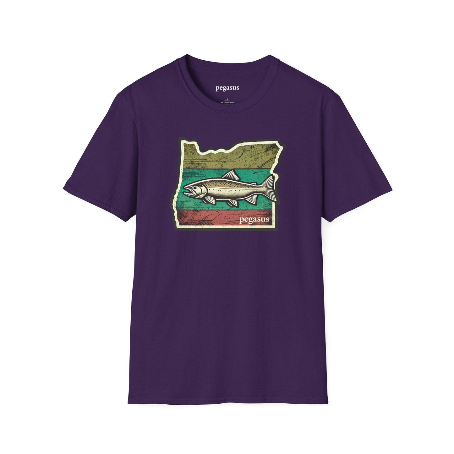 Pegasus Oregon Steelhead Salmon T-Shirt - Pegasus Outdoors