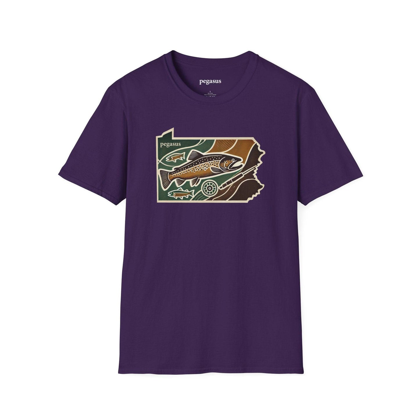 Pegasus Pennsylvania Brown Trout T-Shirt - Pegasus Outdoors
