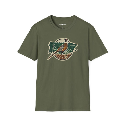 Pegasus Puerto Rico Pheasant T-Shirt - Pegasus Outdoors