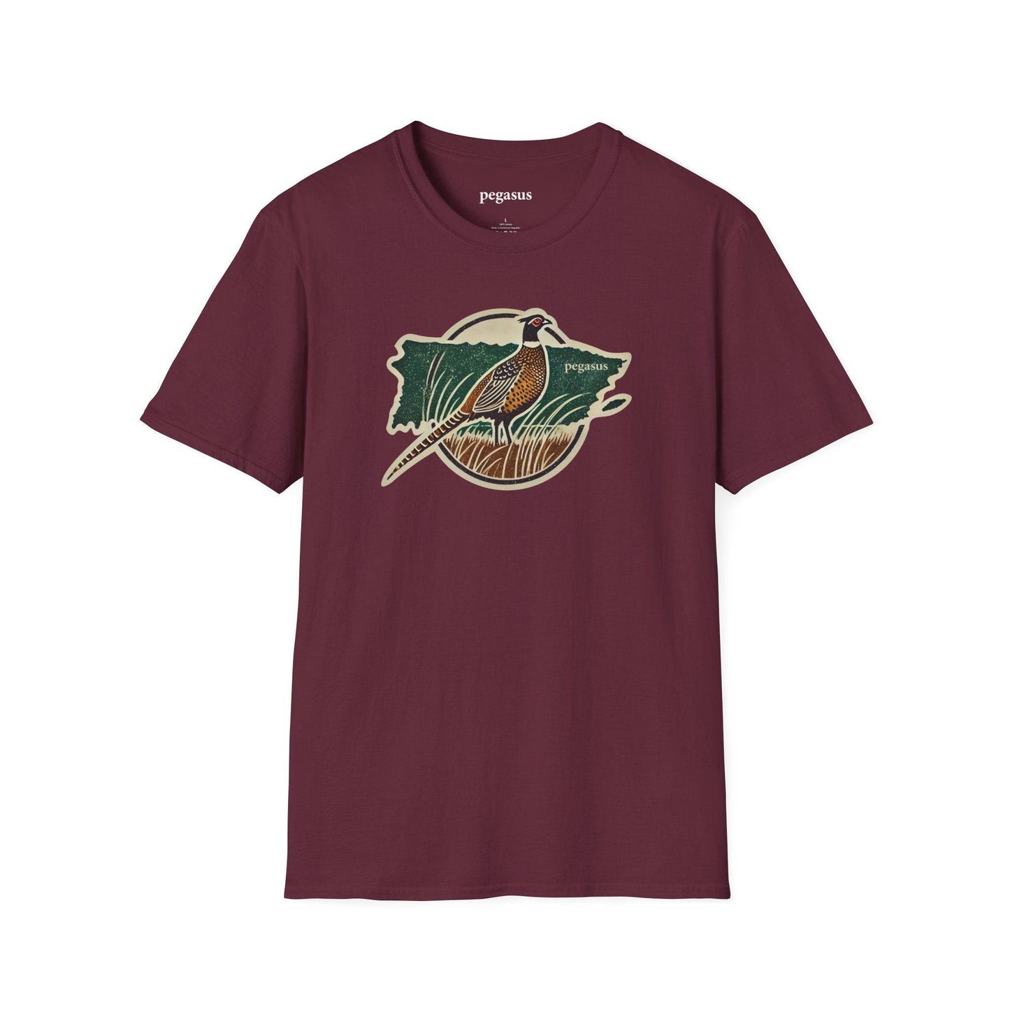 Pegasus Puerto Rico Pheasant T-Shirt - Pegasus Outdoors