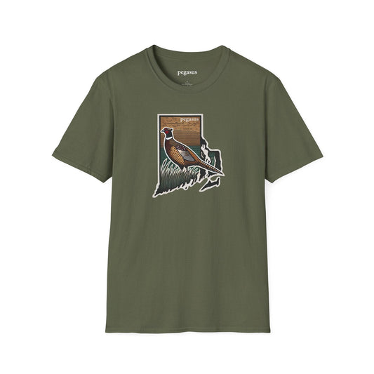 Pegasus Rhode Island Pheasant T-Shirt - Pegasus Outdoors