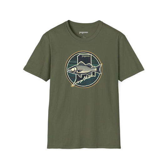 Pegasus Rhode Island Striped Bass T-Shirt - Pegasus Outdoors