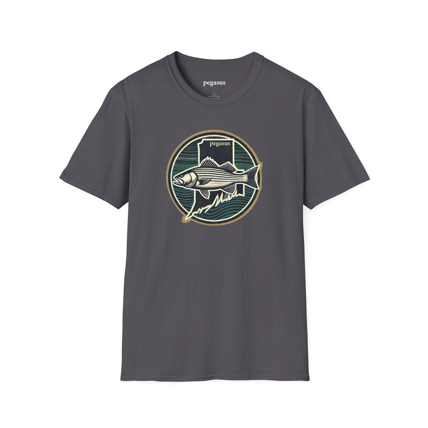 Pegasus Rhode Island Striped Bass T-Shirt - Pegasus Outdoors