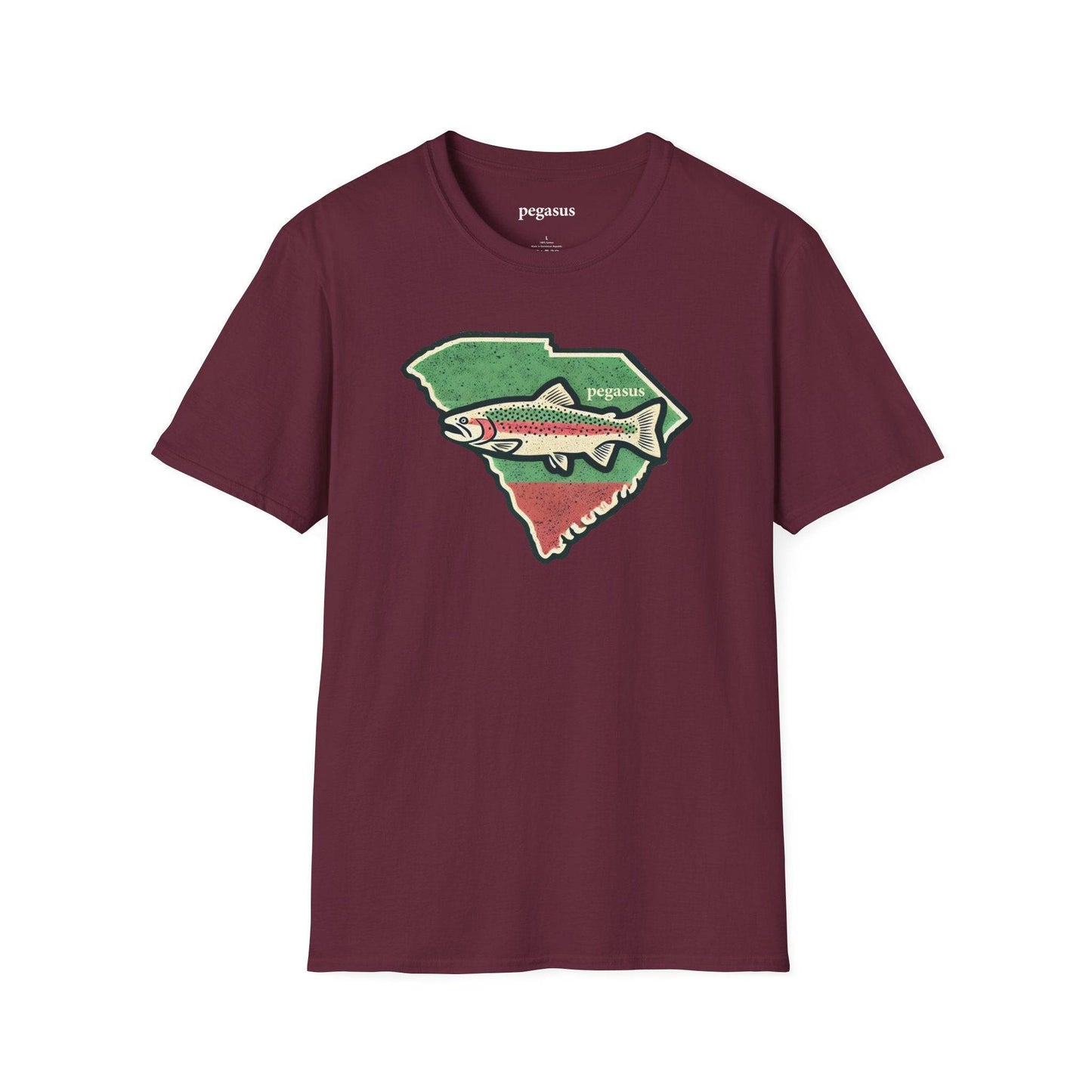 Pegasus South Carolina Rainbow Trout T-Shirt - Pegasus Outdoors
