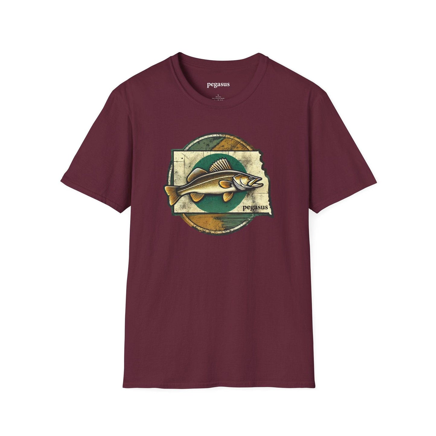 Pegasus South Dakota Walleye T-Shirt - Pegasus Outdoors