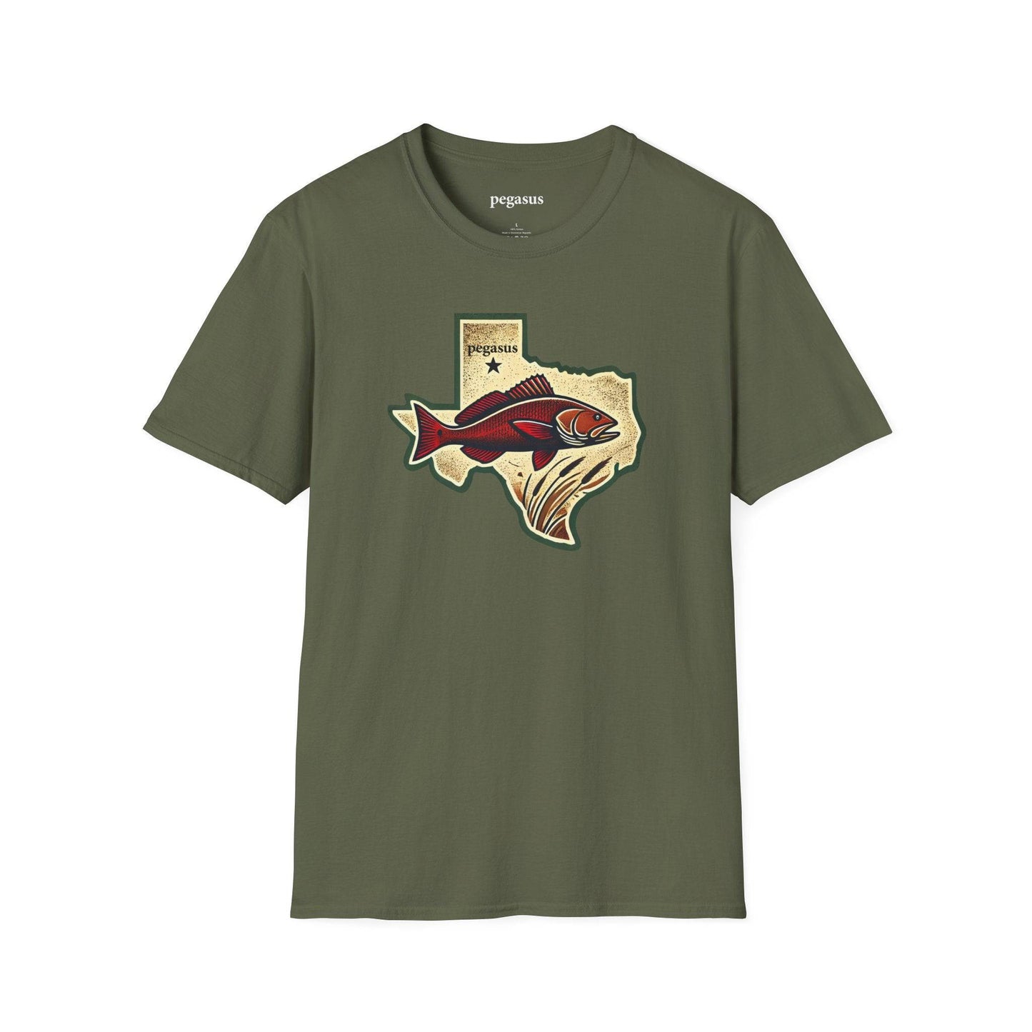 Pegasus Texas Redfish T-Shirt - Pegasus Outdoors