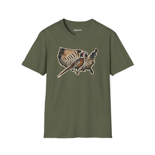 Pegasus USA Pheasant T-Shirt - Pegasus Outdoors