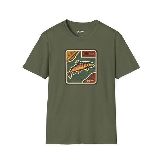 Pegasus Utah Brown Trout T-Shirt - Pegasus Outdoors