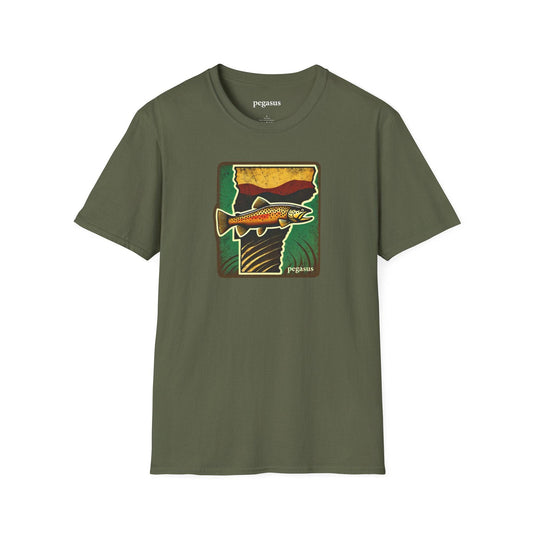 Pegasus Vermont Brown Trout T-Shirt - Pegasus Outdoors