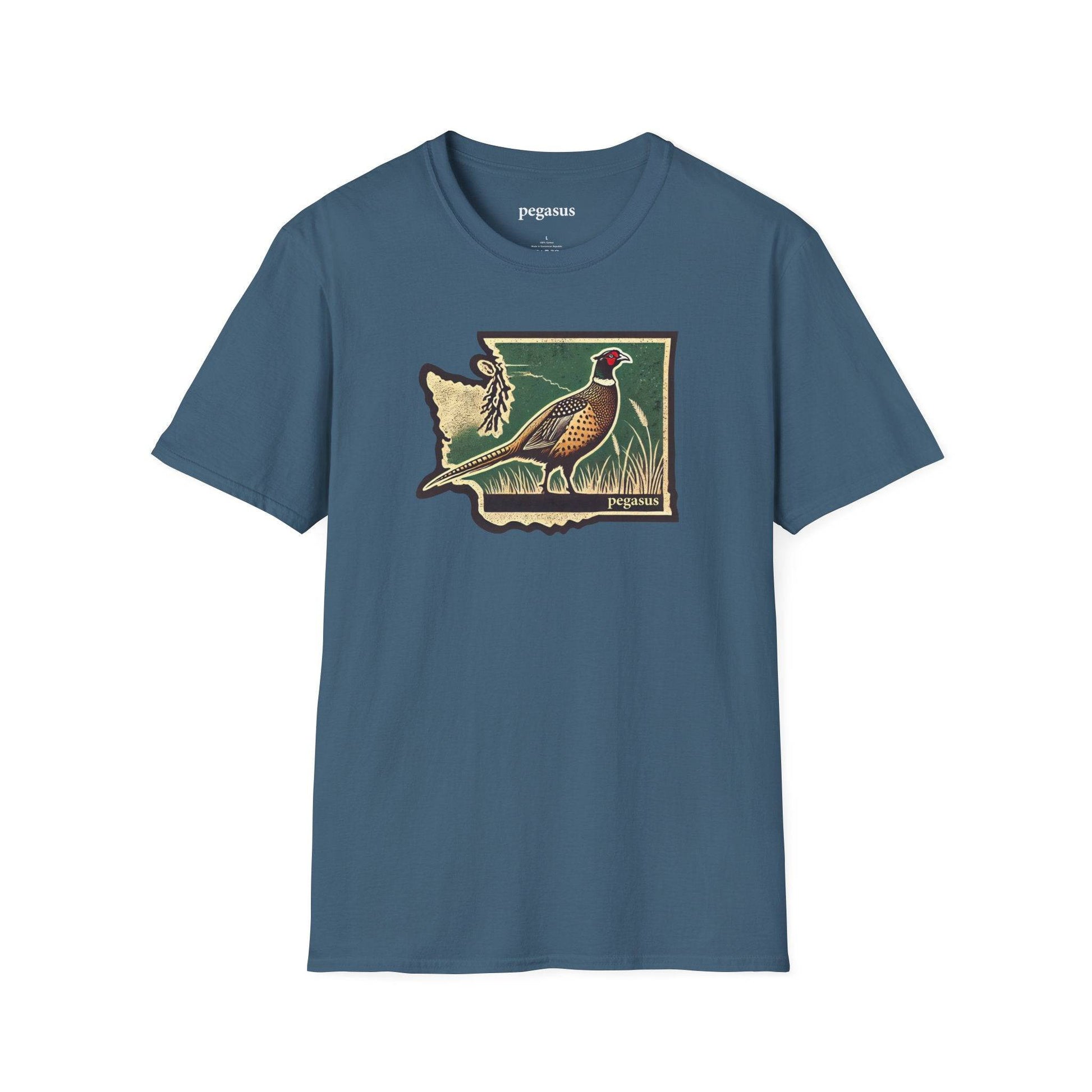 Pegasus Washington Pheasant T-Shirt - Pegasus Outdoors