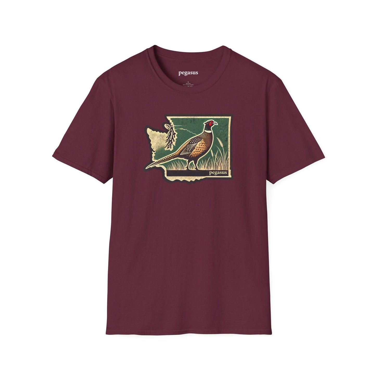 Pegasus Washington Pheasant T-Shirt - Pegasus Outdoors