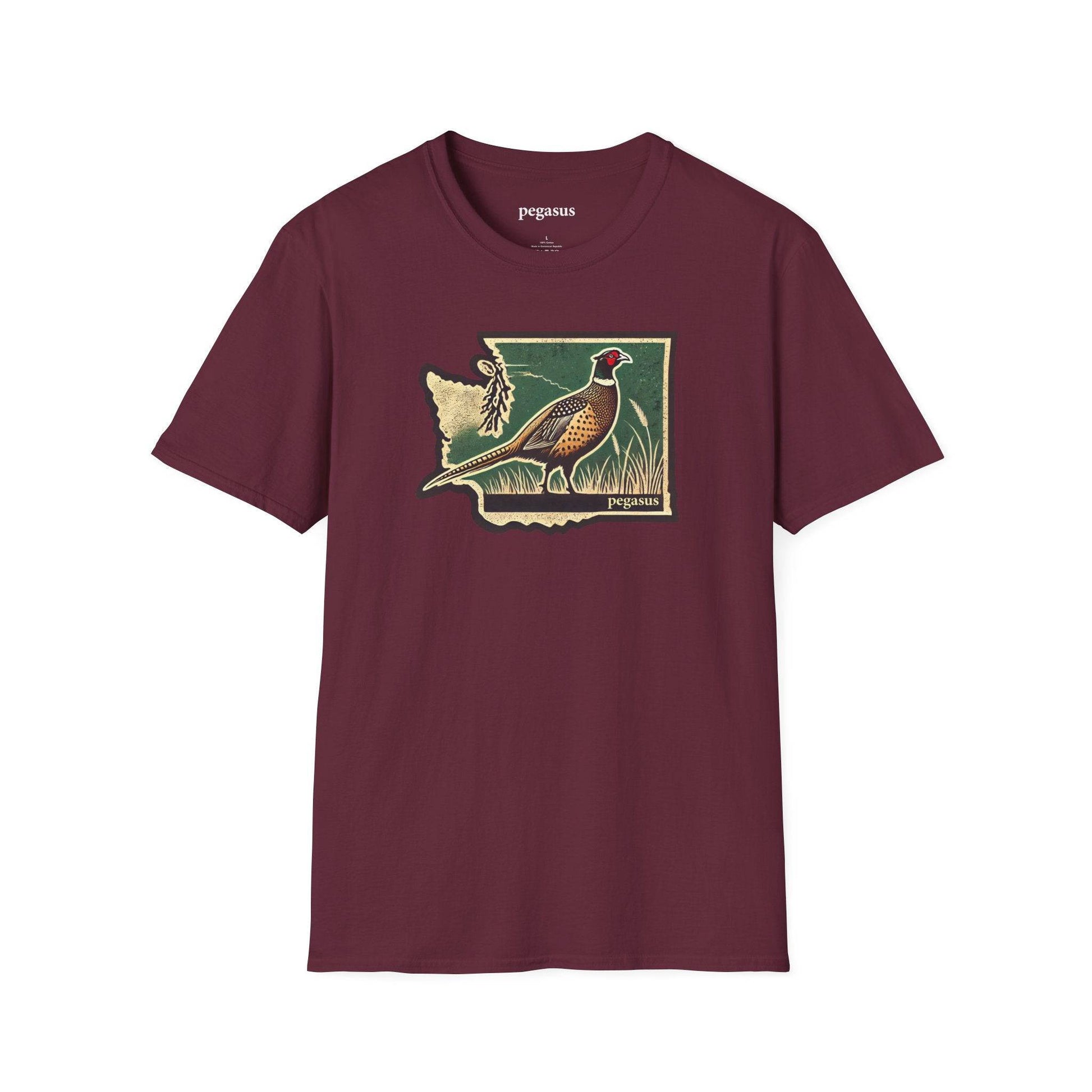 Pegasus Washington Pheasant T-Shirt - Pegasus Outdoors