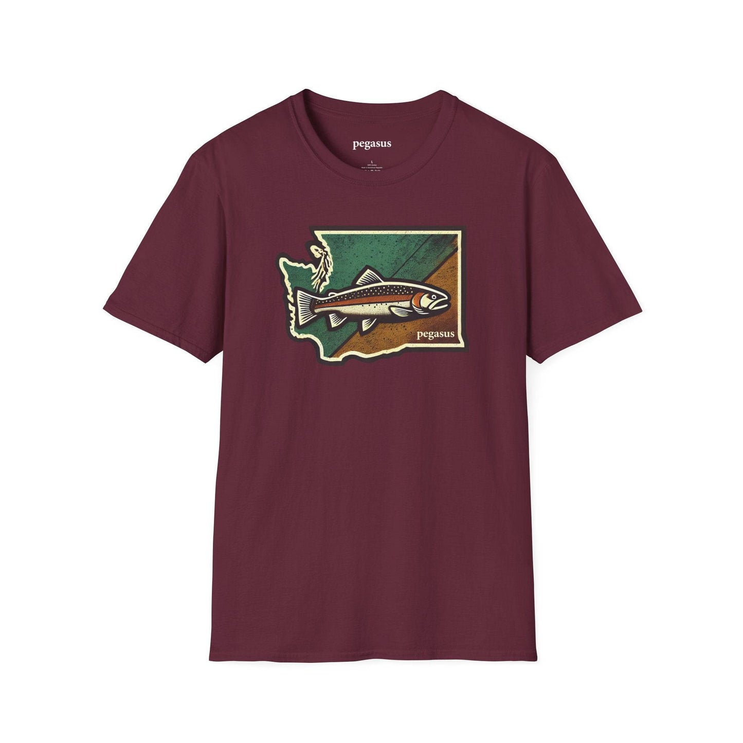 Pegasus Washington Rainbow Trout T-Shirt - Pegasus Outdoors