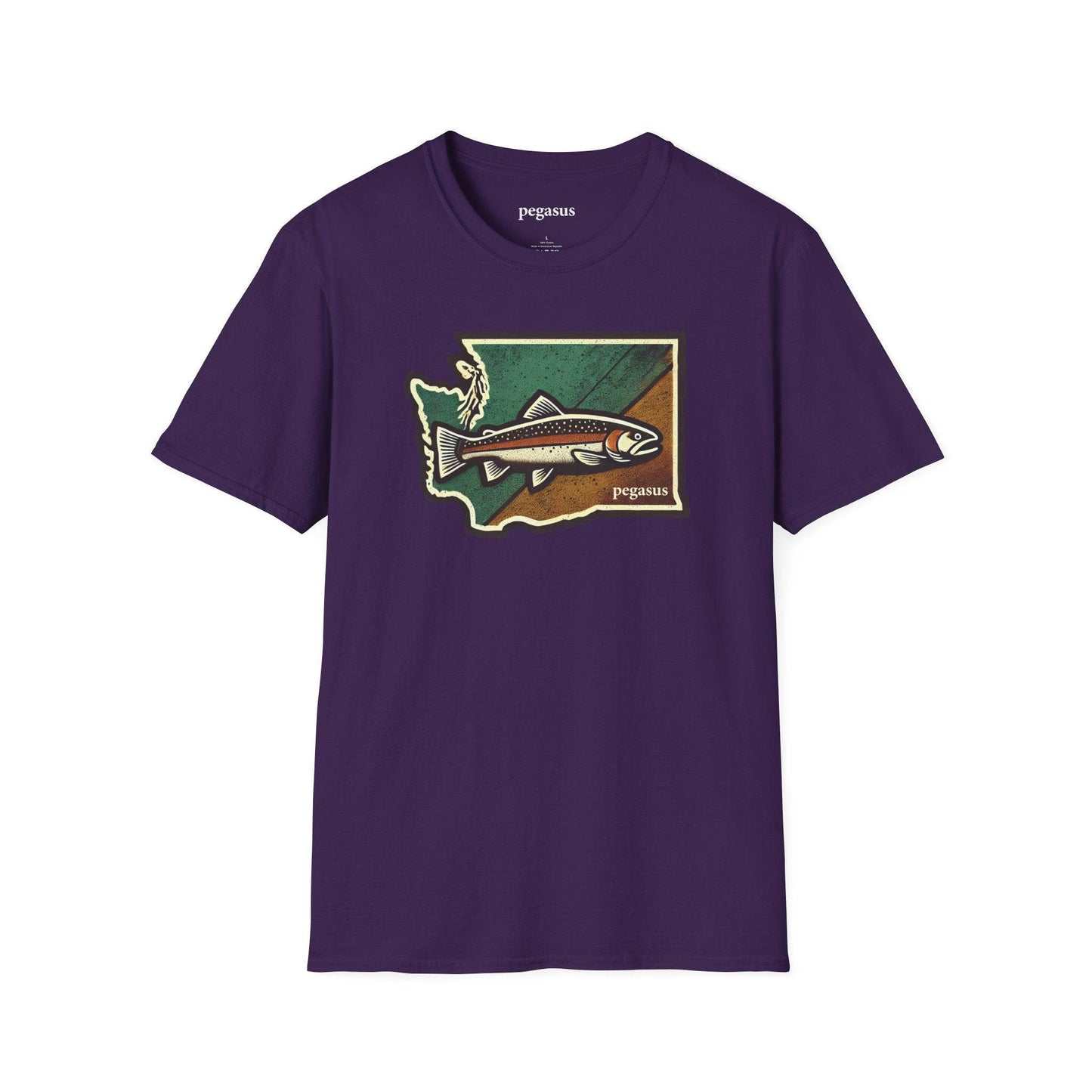 Pegasus Washington Rainbow Trout T-Shirt - Pegasus Outdoors