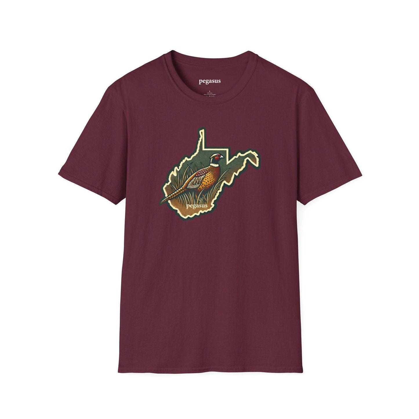 Pegasus West Virginia Pheasant T-Shirt - Pegasus Outdoors
