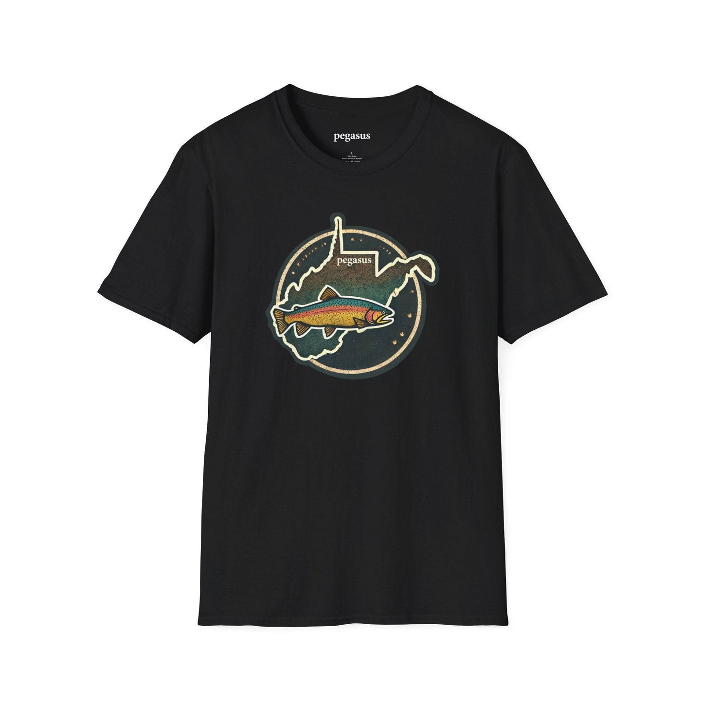 Pegasus West Virginia Rainbow Trout T-Shirt - Pegasus Outdoors